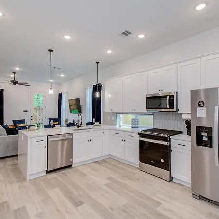 Urban Luxe Getaway 4 Mins To Dt Newly Built Home Houston Exterior photo