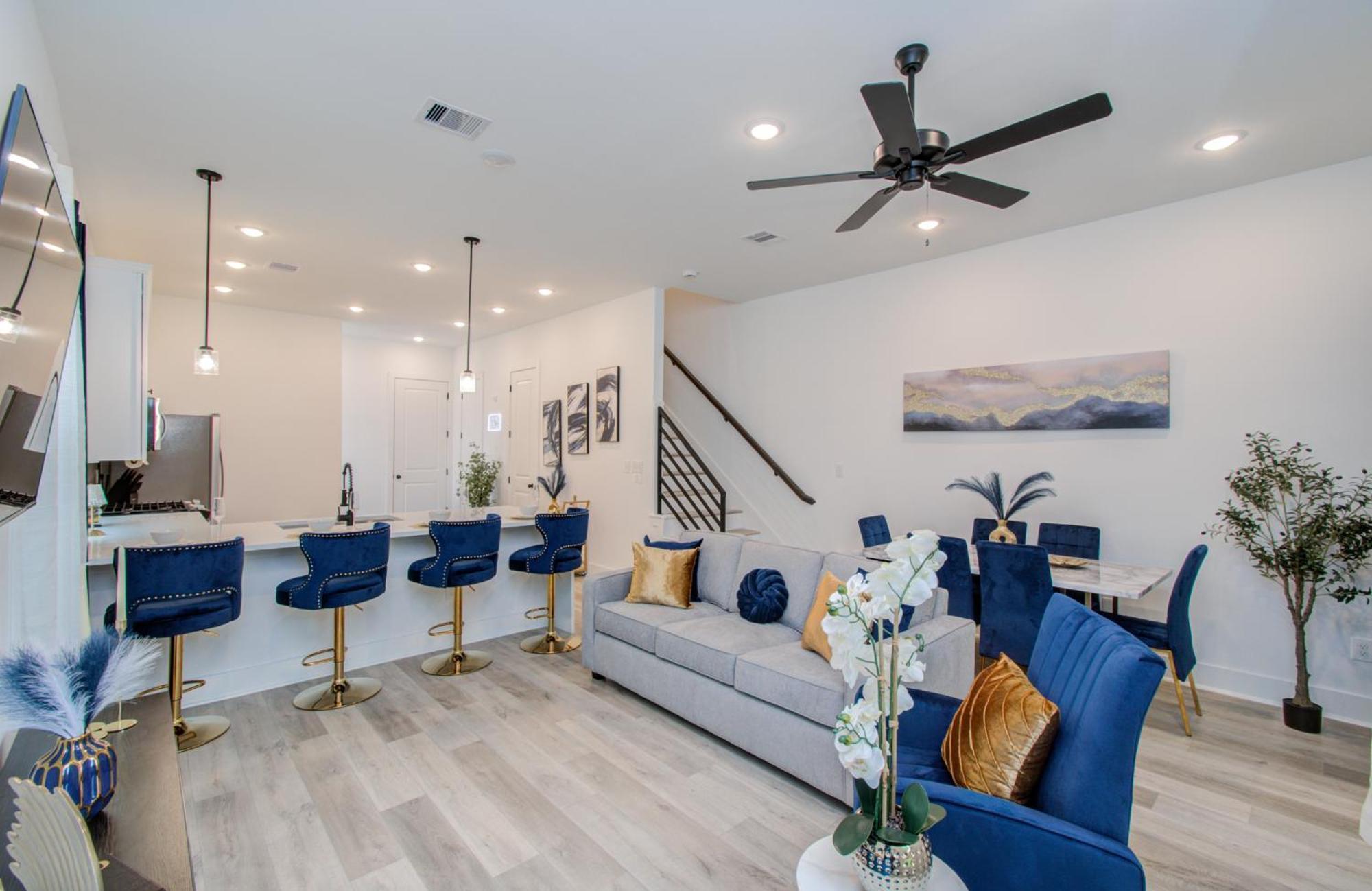 Ferienhaus Urban Luxe Getaway 4 Mins To Dt Newly Built Houston